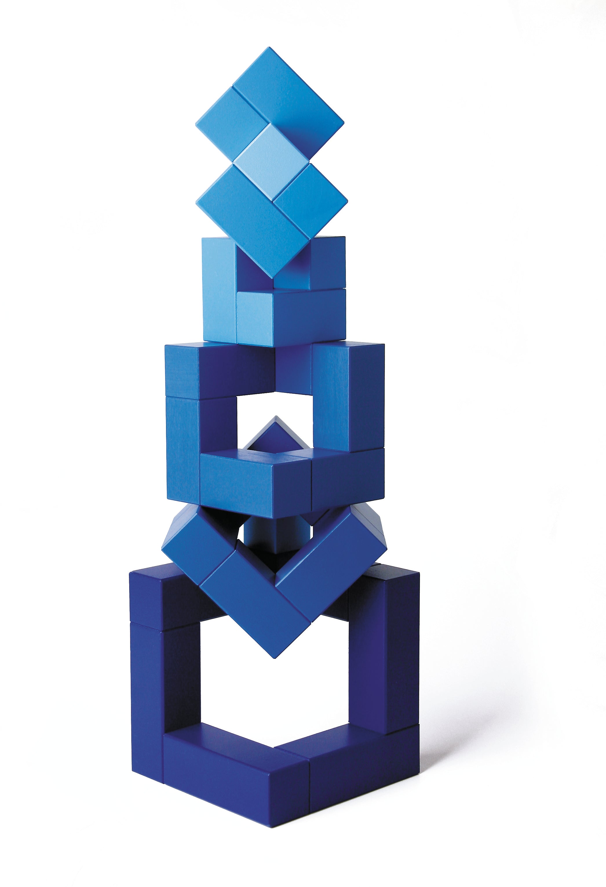Cubicus Box Cubicus Blue Wooden Toy by Naef Swiss Since 1954 – Naef USA