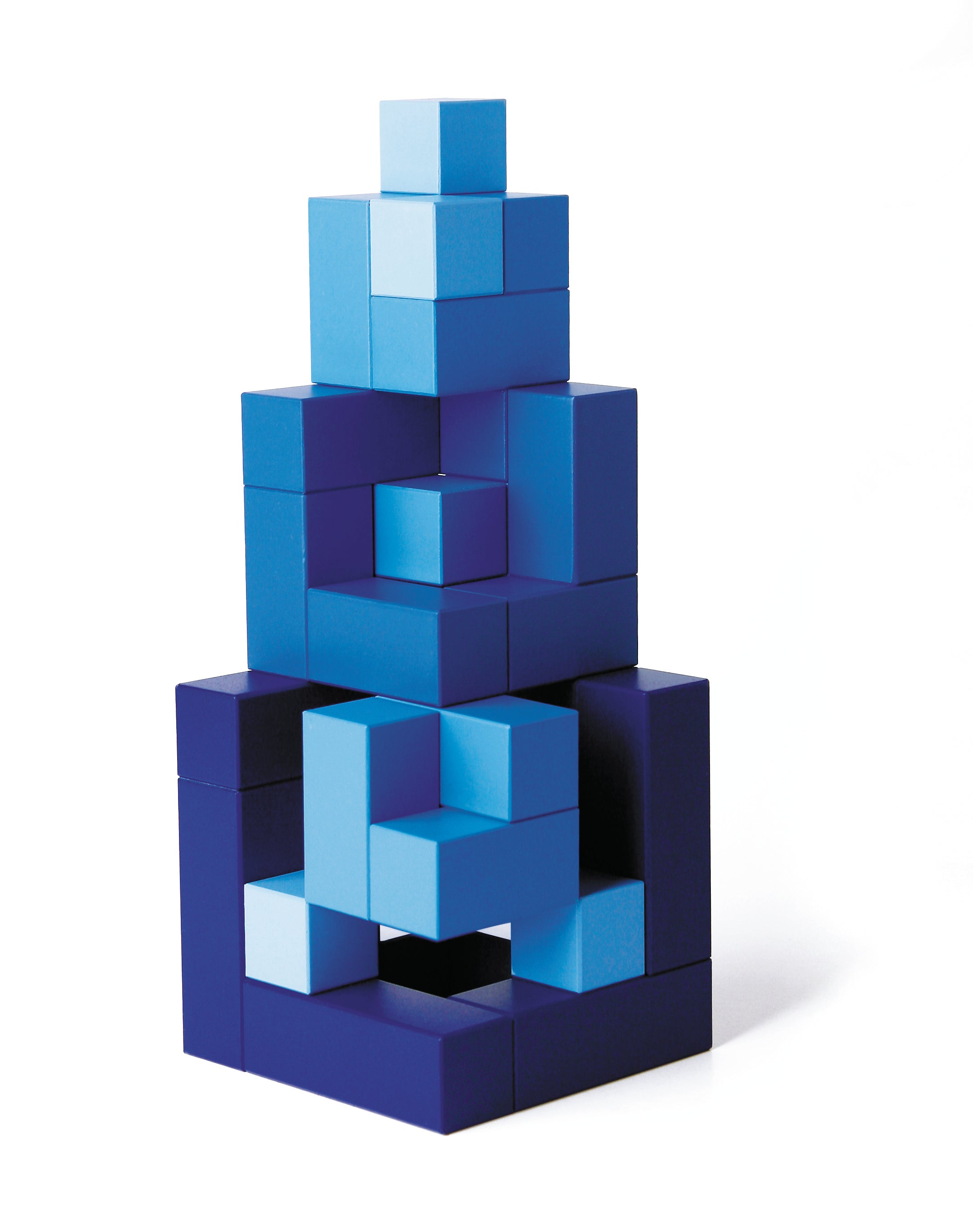 Cubicus Box Cubicus Blue Wooden Toy by Naef Swiss Since 1954 – Naef USA