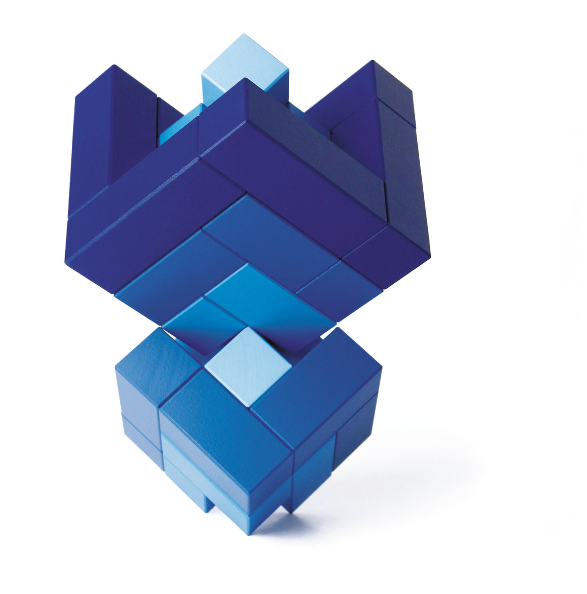 Cubicus Box Cubicus Blue Wooden Toy by Naef Swiss Since 1954 – Naef USA