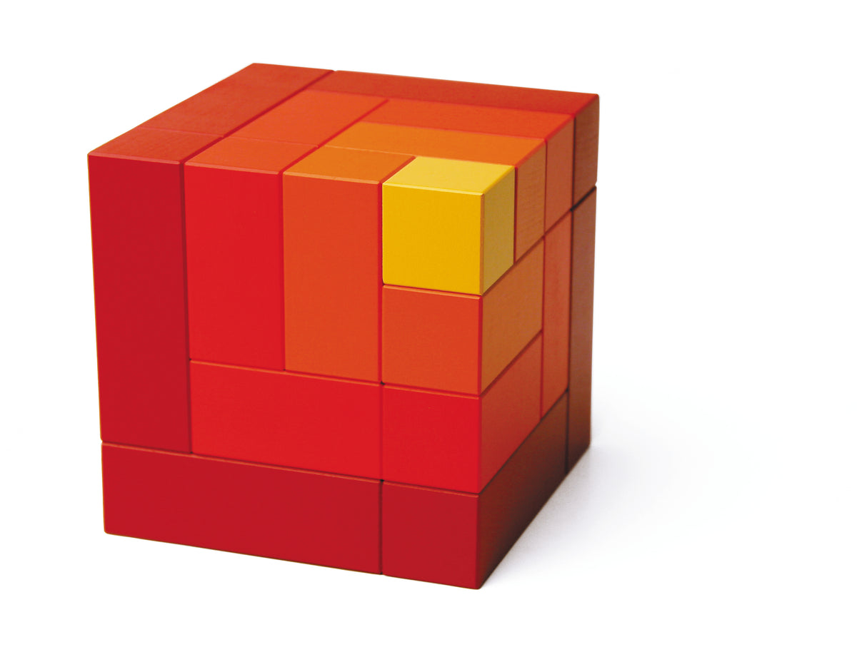 Cubicus Box Cubicus Red Wooden Toy by Naef Swiss since 1954 – Naef USA