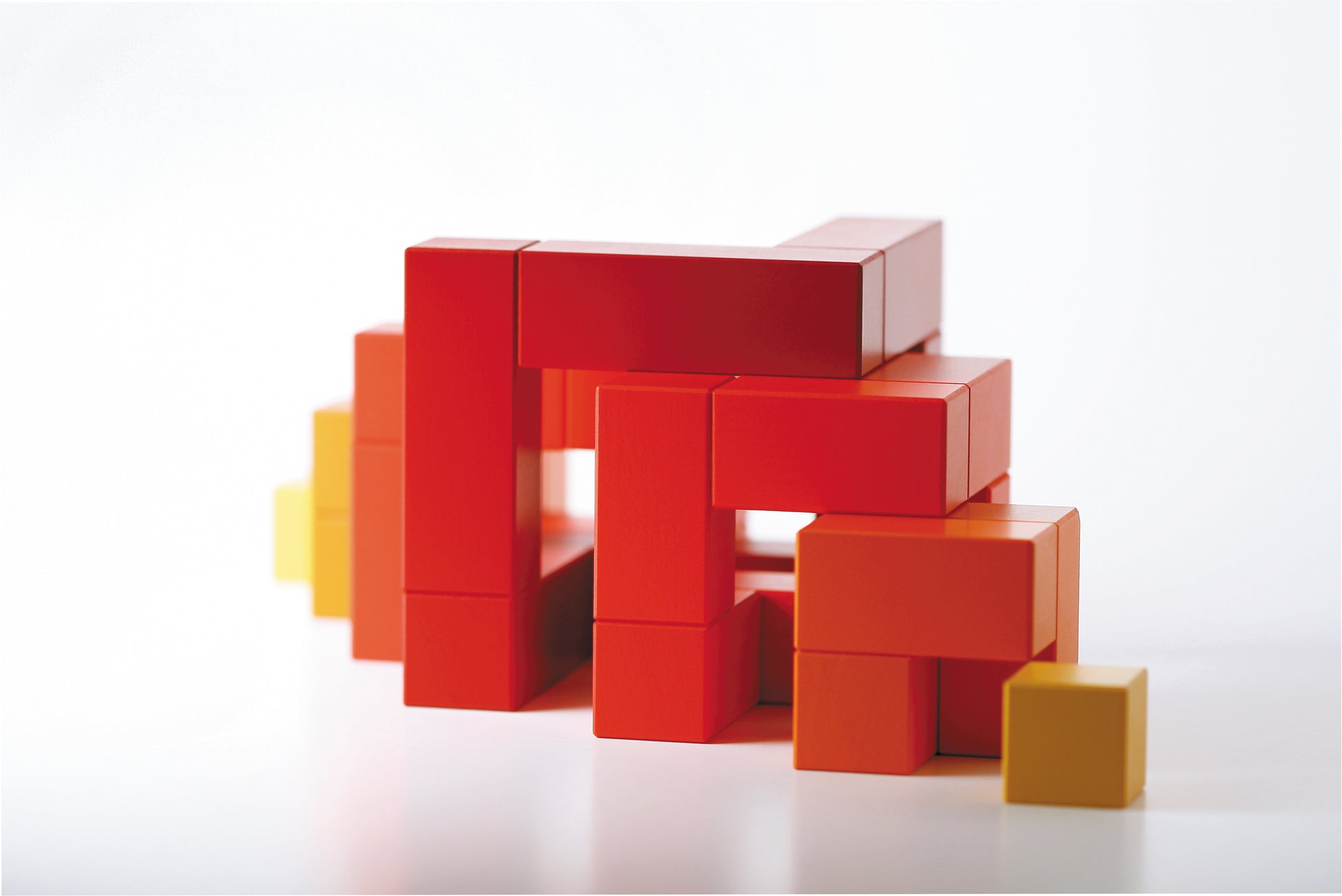Cubicus Red Wooden Toy by Naef Swiss since 1954 – Naef USA